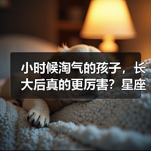 小时候淘气的孩子,长大后真的更厉害?星座揭秘(图1) 小时候淘气的孩子,长大后真的更厉害?星座揭秘(图1)
