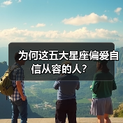 为何这五大星座偏爱自信从容的人?(图2) 为何这五大星座偏爱自信从容的人?(图2)