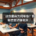这些星座为何单身?揭秘恋爱迟缓星座(图1) 这些星座为何单身?揭秘恋爱迟缓星座(图1)