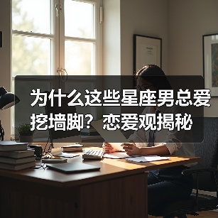 为什么这些星座男总爱挖墙脚?恋爱观揭秘(图1) 为什么这些星座男总爱挖墙脚?恋爱观揭秘(图1)