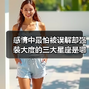 感情中最怕被误解却强装大度的三大星座是哪些?(图1) 感情中最怕被误解却强装大度的三大星座是哪些?(图1)