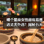 哪个星座女性最容易遭遇丈夫外遇?揭秘五大高风险星座(图1) 哪个星座女性最容易遭遇丈夫外遇?揭秘五大高风险星座(图1)