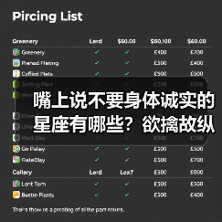 嘴上说不要身体诚实的星座有哪些?欲擒故纵的恋爱秘诀(图4) 嘴上说不要身体诚实的星座有哪些?欲擒故纵的恋爱秘诀(图4)