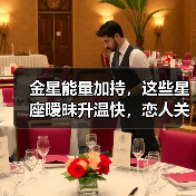 金星能量加持,这些星座暧昧升温快,恋人关系秒变(图3) 金星能量加持,这些星座暧昧升温快,恋人关系秒变(图3)