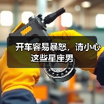 开车容易暴怒，请小心这些星座男（图4）