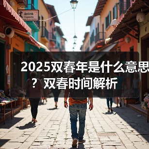 2025双春年是什么意思？双春时间解析（图3）