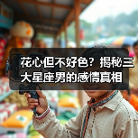 花心但不好色?揭秘三大星座男的感情真相(图3) 花心但不好色?揭秘三大星座男的感情真相(图3)