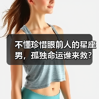不懂珍惜眼前人的星座男，孤独命运谁来救？（图1）