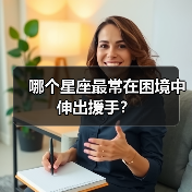 哪个星座最常在困境中伸出援手?(图1) 哪个星座最常在困境中伸出援手?(图1)