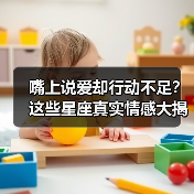 嘴上说爱却行动不足?这些星座真实情感大揭秘!(图3) 嘴上说爱却行动不足?这些星座真实情感大揭秘!(图3)