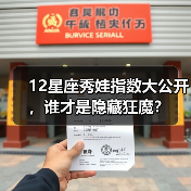 12星座秀娃指数大公开，谁才是隐藏狂魔？（图1）