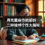 月亮星座性格解析：十二种独特个性大揭秘（图2）