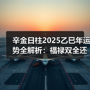 辛金日柱2025乙巳年运势全解析：福禄双全还是多灾多难？（图3）