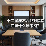 十二星座不合配对指南：你属什么最不搭？（图1）