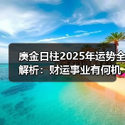 庚金日柱2025年运势全解析：财运事业有何机遇？（图3）