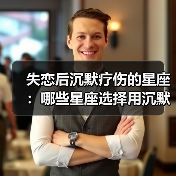 失恋后沉默疗伤的星座：哪些星座选择用沉默治愈心碎？（图2）