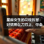星座女生的花钱智慧：好钢用在刀刃上，你会吗？（图3）