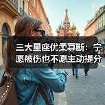 三大星座优柔寡断：宁愿被伤也不愿主动提分手！（图2）