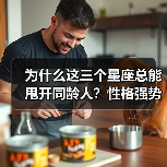 为什么这三个星座总能甩开同龄人？性格强势背后的秘密（图1）