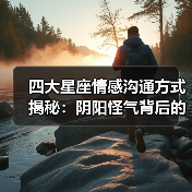 四大星座情感沟通方式揭秘：阴阳怪气背后的爱与误解（图1）