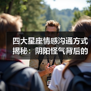 四大星座情感沟通方式揭秘：阴阳怪气背后的爱与误解（图3）