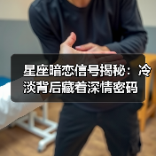 星座暗恋信号揭秘：冷淡背后藏着深情密码（图1）