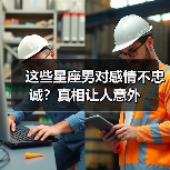 这些星座男对感情不忠诚？真相让人意外（图1）