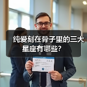 纯爱刻在骨子里的三大星座有哪些？（图2）
