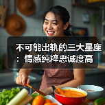 不可能出轨的三大星座：情感纯粹忠诚度高（图4）
