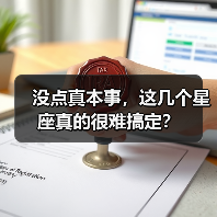 没点真本事，这几个星座真的很难搞定？（图1）