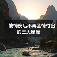 被情伤后不再全情付出的三大星座（图4）