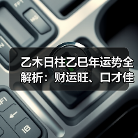 乙木日柱乙巳年运势全解析：财运旺、口才佳、感情有缘？（图3）