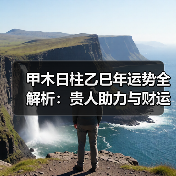 甲木日柱乙巳年运势全解析：贵人助力与财运挑战（图2）
