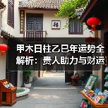 甲木日柱乙巳年运势全解析：贵人助力与财运挑战（图4）
