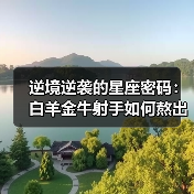 逆境逆袭的星座密码：白羊金牛射手如何熬出好运？（图1）