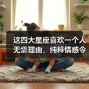 这四大星座喜欢一个人无需理由，纯粹情感令人动容（图2）