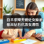 白羊摩羯天蝎处女座谁最具钻石优质女潜质（图2）