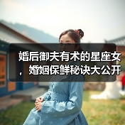 婚后御夫有术的星座女，婚姻保鲜秘诀大公开（图4）