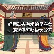 婚后御夫有术的星座女，婚姻保鲜秘诀大公开（图3）