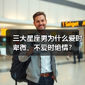 三大星座男为什么爱时卑微，不爱时绝情？（图1）