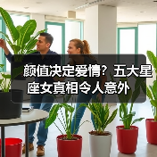 颜值决定爱情？五大星座女真相令人意外（图2）