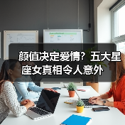 颜值决定爱情？五大星座女真相令人意外（图4）