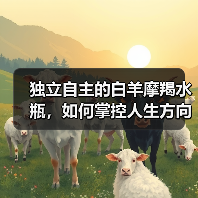 独立自主的白羊摩羯水瓶，如何掌控人生方向？（图2）
