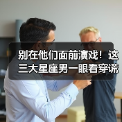 别在他们面前演戏！这三大星座男一眼看穿谎言（图4）