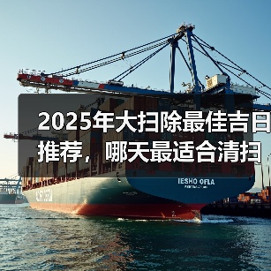 2025年大扫除最佳吉日推荐，哪天最适合清扫？（图1）