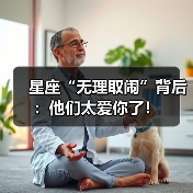 星座“无理取闹”背后：他们太爱你了！（图1）