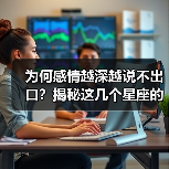 为何感情越深越说不出口？揭秘这几个星座的隐藏爱意（图1）