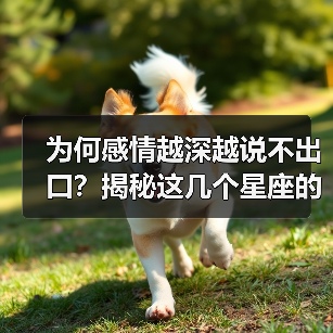 为何感情越深越说不出口？揭秘这几个星座的隐藏爱意（图3）