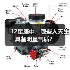 12星座中，哪些人天生具备明星气质？（图4）