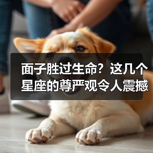 面子胜过生命？这几个星座的尊严观令人震撼（图1）